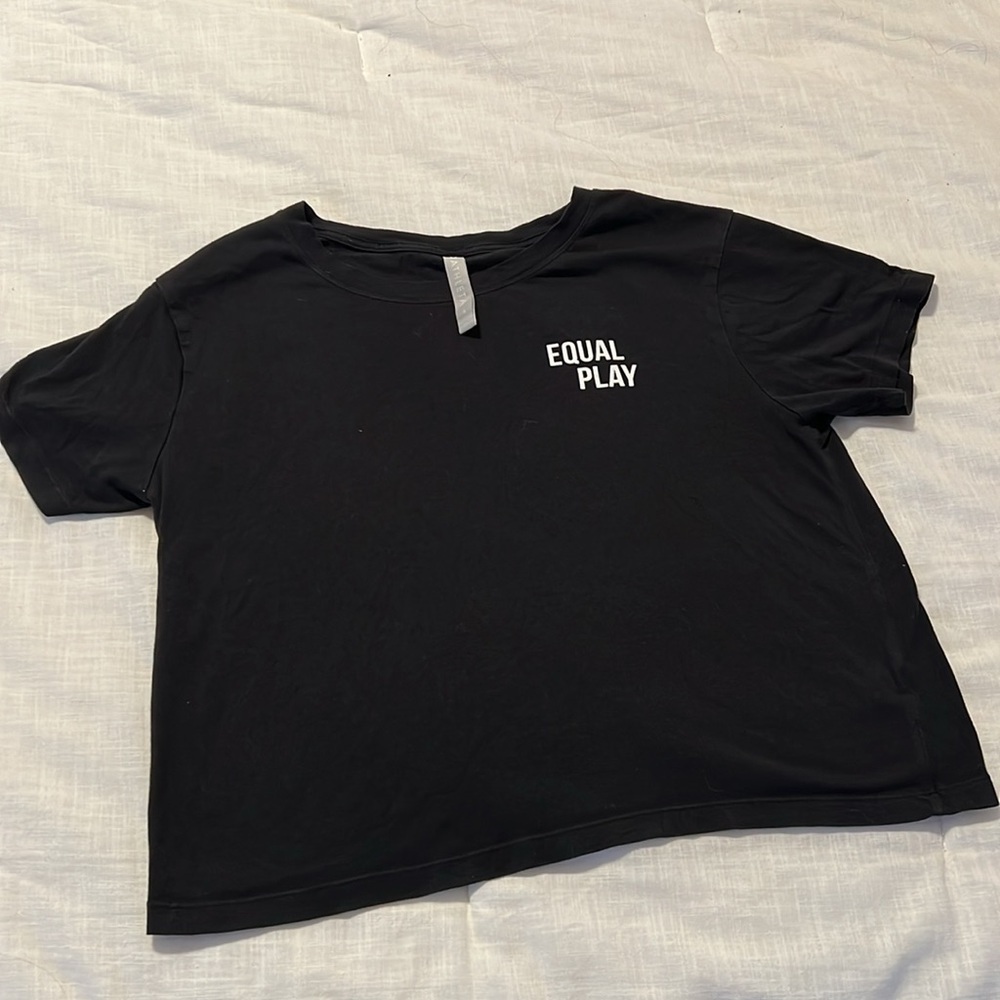 Athleta Equal Play Crop Tee - Picture 2 of 4